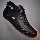 Skylar™ Ortopädische bequeme Schuhe aus authentischem Leder (Unisex) – Schwarz