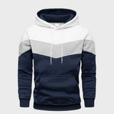 Stylischer herren-hoodie mit verstellbarer kapuze - Niels – Weiß