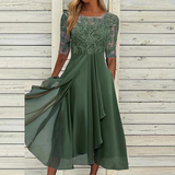 SHARA - Einzigartiges schickes Sommerkleid – Grün