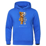 Rodney – teddy-knochen-hoodie – Blau