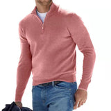 Herren Pullover | V-Ausschnittdesign für den Alltag – Rosa