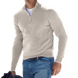 Herren Pullover | V-Ausschnittdesign für den Alltag – Beige