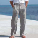Nilo | Leichte Leinen Sommerhose – Grau
