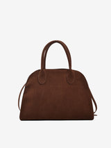 Wildleder-Handtasche – Braun