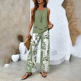 Noor | Zweiteilige Sommer-Set – Grün