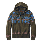 Nordischer Hoodie-Cardigan für stilvolle Eleganz – Grün