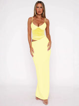 Nourhi | Maxi Kleid – Gelb