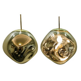 NuGlow Nordische Glas-Pendelleuchte – Gold