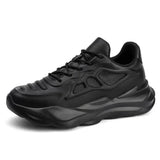 Paul | Höhensteigernde Sneaker – Schwarz +8CM