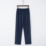 Hubert Lockere Passform Hose mit Kordelzug – Marineblau