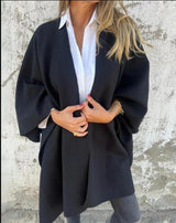 Jovelle Cape-Mantel – Schwarz