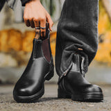 Dedric Chelsea-Stiefel – Schwarz-Braun