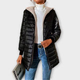 Carolin – Lässige Winterjacke für Damen – Schwarz