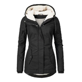 Damen Regenjacke | Winter – Schwarz