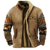 Savrani™ | Herren Fleecejacke – Hellkhaki