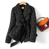 Nebel-couture-pufferjas – Schwarz