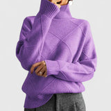 Adryssell | Bequemer Pullover – Helllila