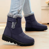 Rafia - Wasserdichter Winter Stiefel – Dunkelblau