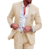 Herren Hochzeitsgast Anzug | Gelb – Gelb