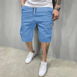 Jason | Cargo Shorts für Herren – Blau