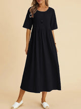 Hera - Stilvolles Kleid – Schwarz
