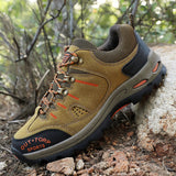 Stylische Wander Schuhe für Herren | Schnürschuhe – Khaki