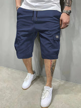 Jason | Cargo Shorts für Herren – Dunkelblau