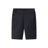 Damen festliches Hemd und Shorts Set mit Hosenträgern Drune – Schwarz