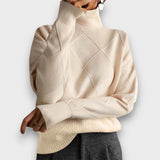 Dareen – Rollkragenpullover – Beige