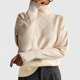 Adryssell | Bequemer Pullover – Beige