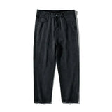 Klassische lose weite jeans - axel – Schwarz