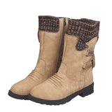 Aunere - orthopädische winterschuhe – Khaki