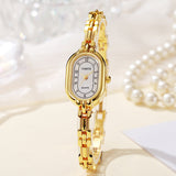 Alira Gold Moment Watch – Weiß