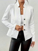 Margaret – Eleganter Damen Blazer – White
