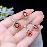 Elara Cirquelin Set | Weißgold – Rose Gold