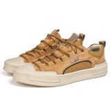 SleekStep – Hochwertige Lederschuhe für Herren – Khaki