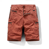 Gibran – Cargoshorts mit Mehreren Taschen – Orange