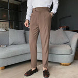 Herren-Hose mit hoher taillierung | Nutzungsorientiert – Braun