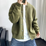 Joseph | Weicher Pulli-Cardigan – Grün
