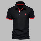 Elegantes Poloshirt für Männer – Schwarz
