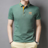 Alphonse | Herren Elegant Polo Hemd | Kurzarm – Grün