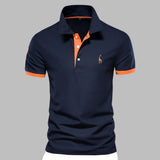 Elegantes Poloshirt für Männer – Marineblau