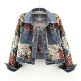 Serenin - Premium-Kurzmantel – Denim Blau