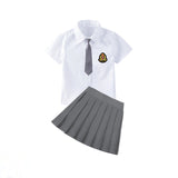 Damen Schuluniform Ensemble Drune – Grau
