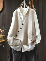 DIE ELOWYN | STRICKWESTE – Leinen