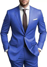 Herren Hochzeitsgast Anzug | Blazer und Hosen – Royal Blue