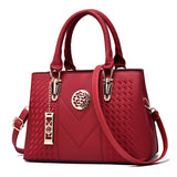 Vegane Schultertasche Damen – Elegante Crossbody Tasche – Rot