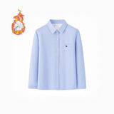 Damen elegantes und lässiges Langarmhemd Drune – Blau