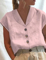 Anwen | Mühelose und trendige Winterbluse – Rosa