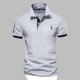 Elegantes Poloshirt für Männer – Grau